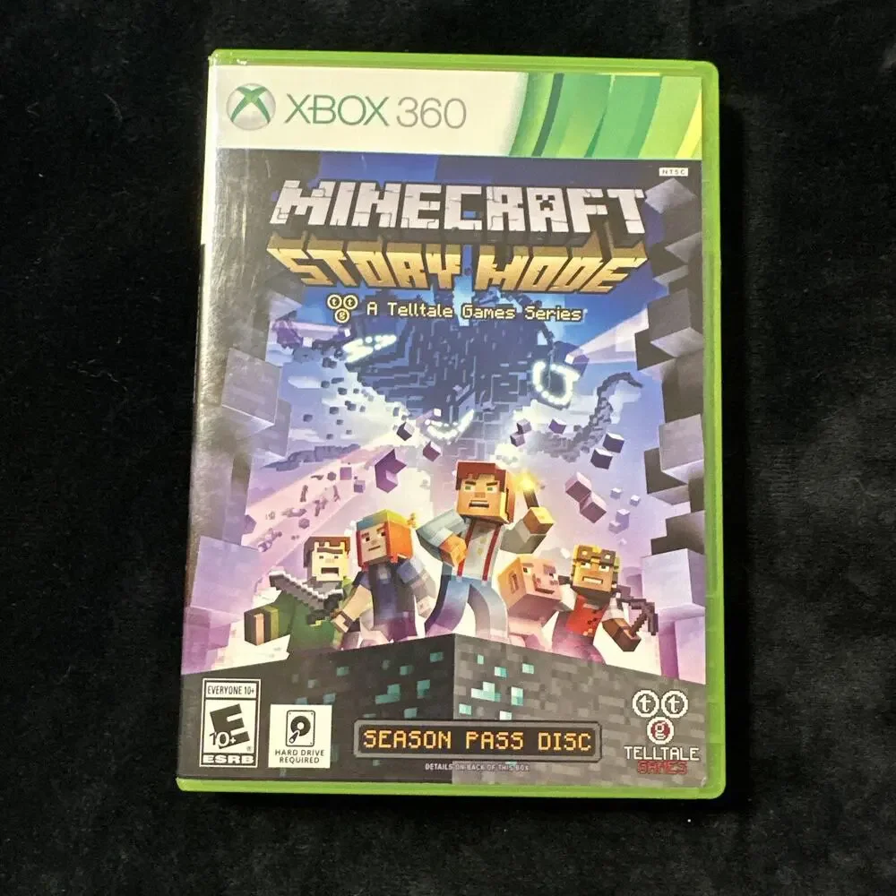 Minecraft: Story Mode - Season Pass Disc (Xbox 360, 2015)